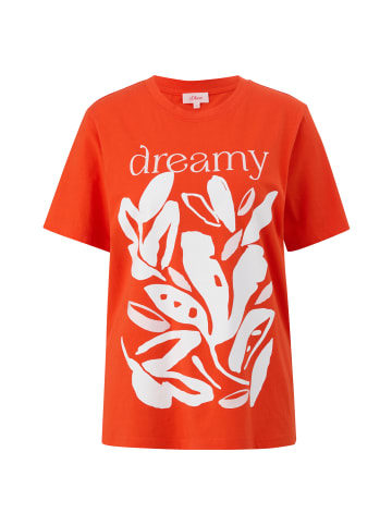 s.Oliver T-Shirt in 25D1_hellorange