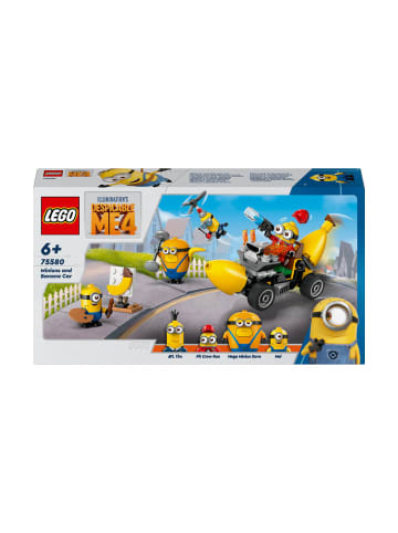 LEGO Bausteineset Despicable Me Minions und das Bananen Auto, ab 6 Jahre