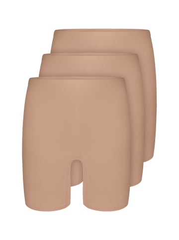 Sassa 3er Pack Langbeinhose in sand