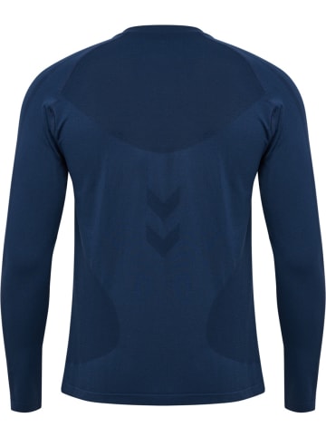Hummel Longsleeve "Hiit Seamless T-Shirt Longsleeve" in Blau