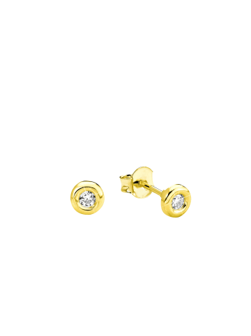 Amor Ohrstecker Gold 375/9 ct in Gold