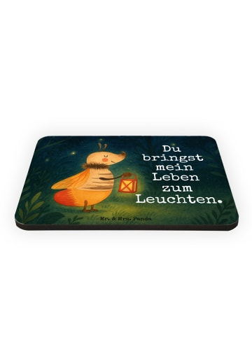 Mr. & Mrs. Panda magnet Glühwürmchen Design mit Spruch in Weiß