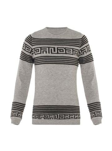 Cipo & Baxx Strickpullover in GREY