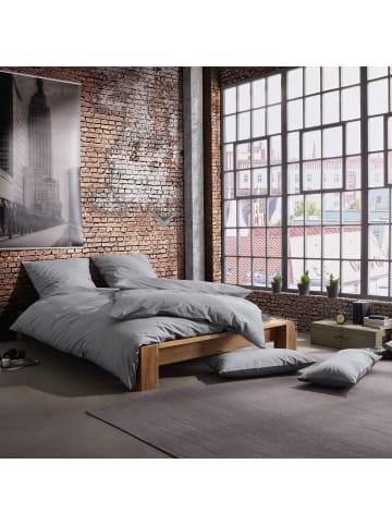 Erwin Müller Perkal Bettwäsche Günzburg in hellgrau