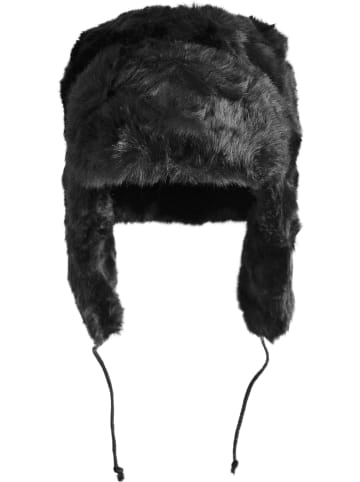 Normani Outdoor Sports Fellmütze Tschapka Siberia in Schwarz
