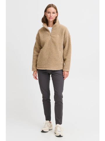 Oxmo Fleecejacke OXTOLIRONE in Natur