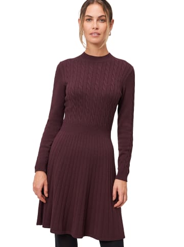 Zero  Strickkleid mit Zopfmuster in Palazzo