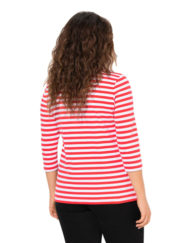 Ulla Popken Shirt in hibiskusrot