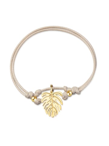 Ailoria JUNGLE armband beige/silber in gold