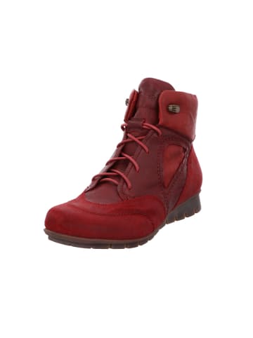 Think! Schnür-Stiefeletten für Damen in rot in rot