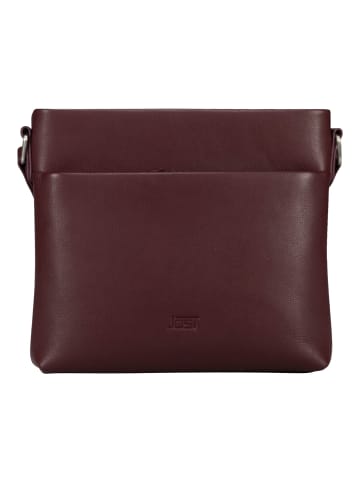Jost Lysa Umhängetasche Leder 25 cm red