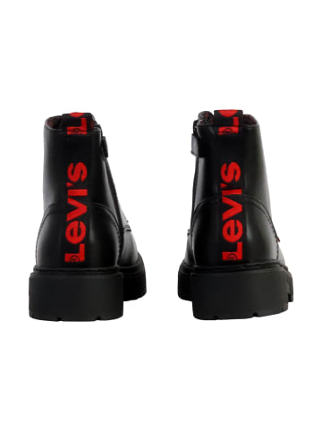 Levi's Cherry – Schnürstiefeletten für Kinder Schwarz