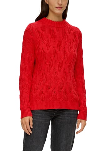 S. Oliver Strickpullover in Rot