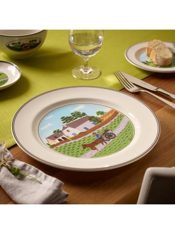 Villeroy & Boch Speiseteller Bauer Design Naif ø 27 cm in bunt