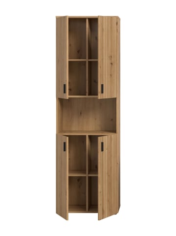 ebuy24 Hochschrank Mone Eiche 60 x 30 cm