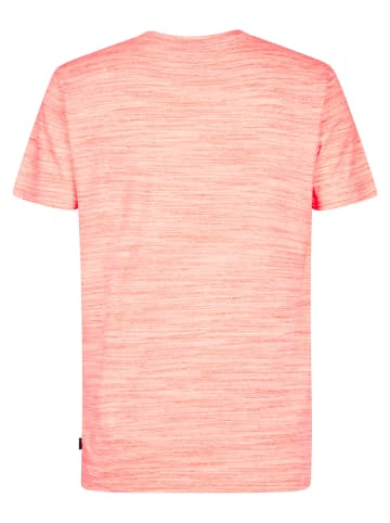 Petrol Industries Logo T-Shirt Quasar in Rot