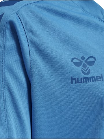 Hummel Hummel T-Shirt Hmlcore Multisport Unisex Kinder Atmungsaktiv Feuchtigkeitsabsorbierenden in BLUE DANUBE