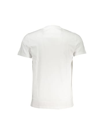 cavalli CLASS Weißes Baumwoll-T-Shirt