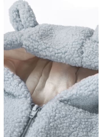 Minoti Fellimitatjacke 25BABYFUR12 in hellblau