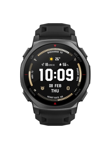Amazfit Smartwatch T-Rex 3 Pro 44mm in schwarz