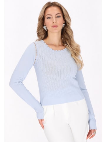 faina Women Sweater in light blue