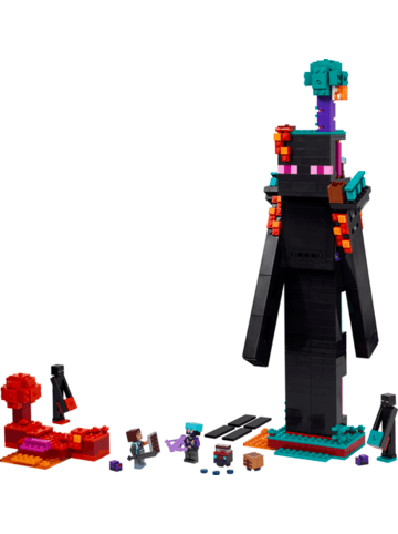 LEGO Minecraft™ Der Enderman-Turm in Mehrfarbig ab 9 Jahre