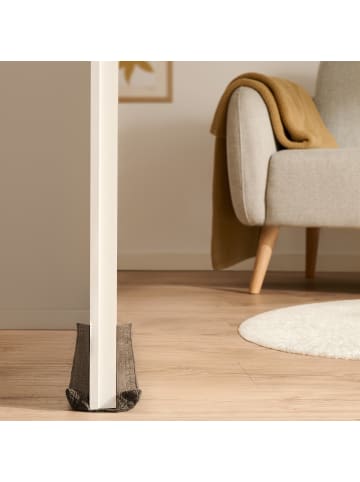 Praknu für Türen 70-100cm Waschbarer Stoff - Energiesparend - Stoff - Braun