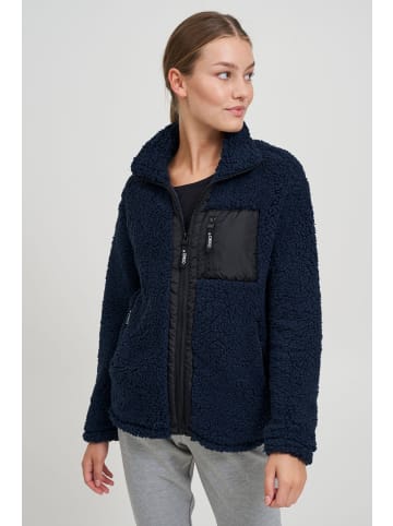 Oxmo Fleecejacke OXEllin in Dunkelblau