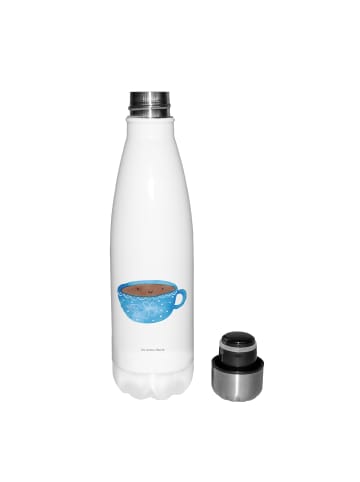 Mr. & Mrs. Panda Thermoflasche Kaffee Tasse ohne Spruch in Weiß