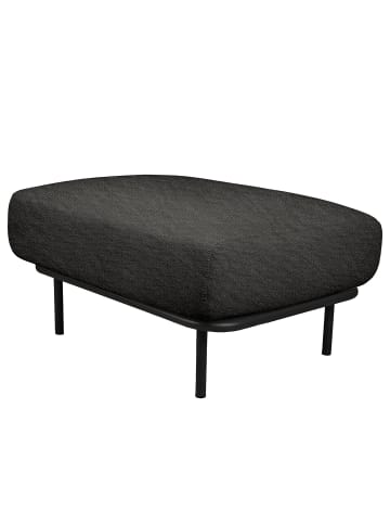 home24 Outdoor-Hocker Zuzu in Schwarz