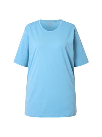 Ulla Popken Shirt in helles petrol