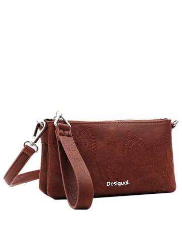 Desigual Dejavu Dortmund Baby - Umhängetasche 20 cm (schwarz) in camel
