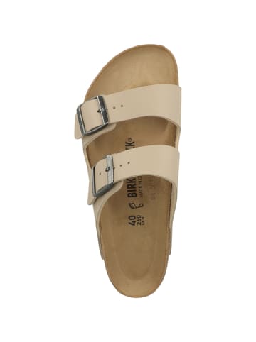 Birkenstock Sandale Arizona Birko-Flor Nubuk normal in beige