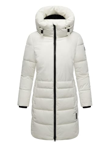 Navahoo Steppmantel Mondnebel XIV in Offwhite