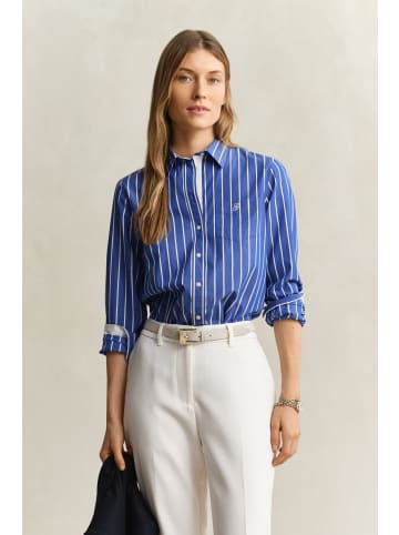 Gant Bluse in blau weiß