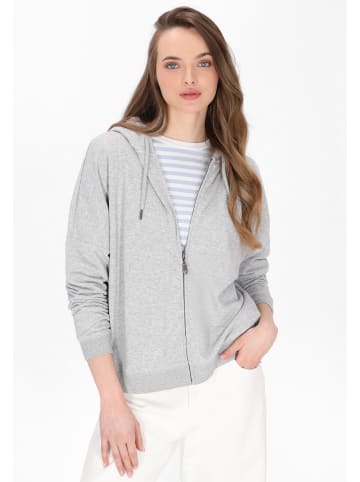 DreiMaster Women Hoodie in grey melange
