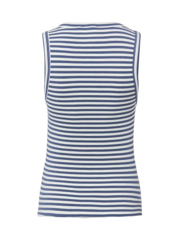 Marie Lund Top in blau weiß