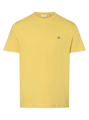 Gant T-Shirt in gelb