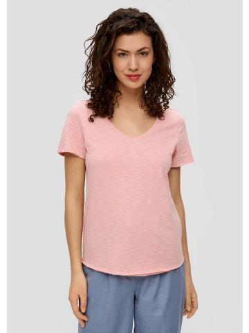 s.Oliver T-Shirt kurzarm in Pink