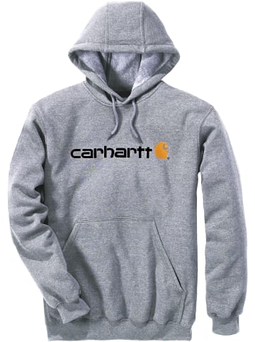 CARHARTT  Logo Sweatshirt in heather grey