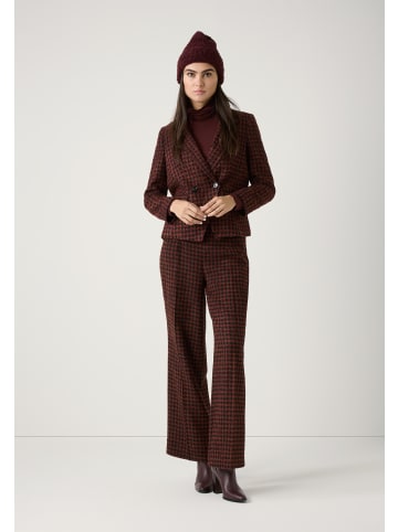More & More weite Hose, Hahnentritt-Dessin in houndstooth check
