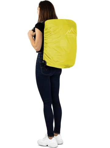 normani normani Rucksack mit Trolleyfunktion 37 L und Regenüberzug in Gelb