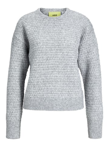 JJXX Strickpullover in Light Grey Melange