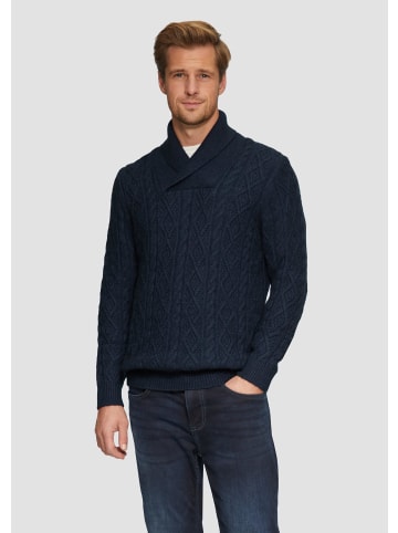 s.Oliver Strickpullover langarm in Blau
