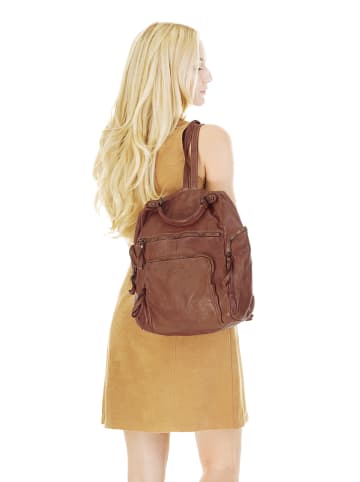 Samantha Look City-Rucksack in cognac