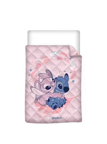 Lilo & Stitch Lilo & Stitch Bettbezug 140x200 cm 100 % Polyester in Rosa