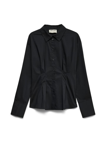 Vero Moda Popelin Hemd in Black