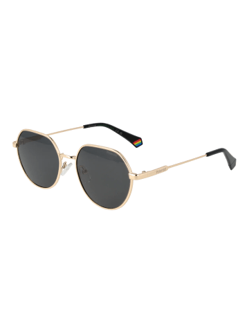 Polaroid Unisex Sonnenbrille Panto Gold