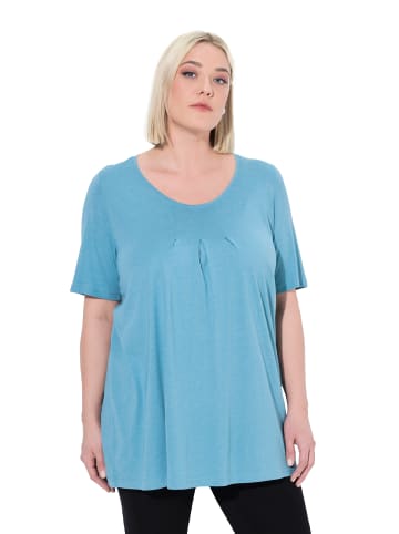 Ulla Popken Shirt in helles petrol