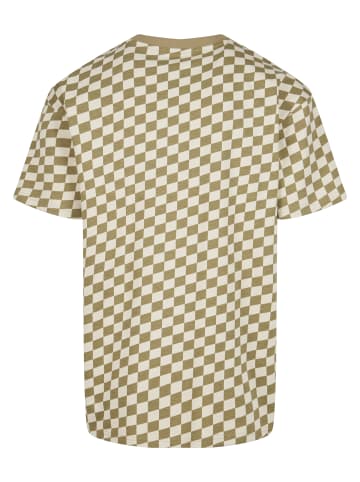 Urban Classics Urban Classics Herren Oversized Check Tee in khakicheck
